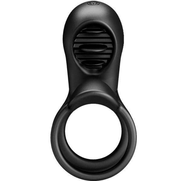PRETTY LOVE - JAMMY PENIS SHEATH 12 VIBRATIONS WITH RECHARGEABLE SILICONE TONGUE 8